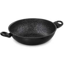 Granitica Extra Induction New wok due maniglie Barazzoni - Agof Store Granitica Extra Induction New wok due maniglie Barazzoni - Agof Store