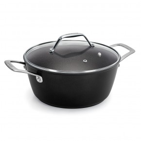 Barazzoni Black Titan Casserole With Lid - Agof Store