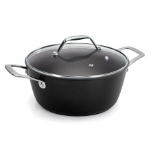 Barazzoni Black Titan Casserole With Lid - Agof Store