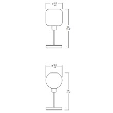 Sp Light Diva Shirley Tischleuchte - Agof Store