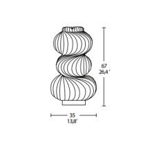 Valenti Medusa Tischleuchte - Agof Store