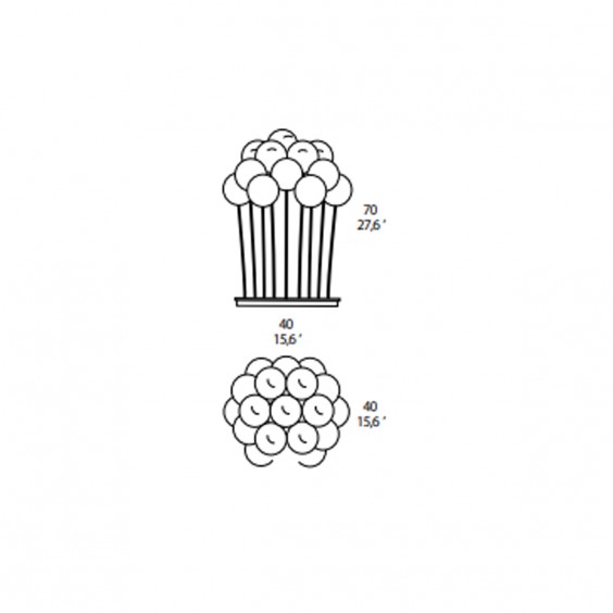 Valenti Sphere table lamp - Agof Store