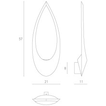 Lumen Center Blum wall lamp - Agof Store