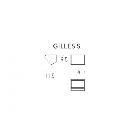 Lumen Center Gilles wall lamp - Agof Store