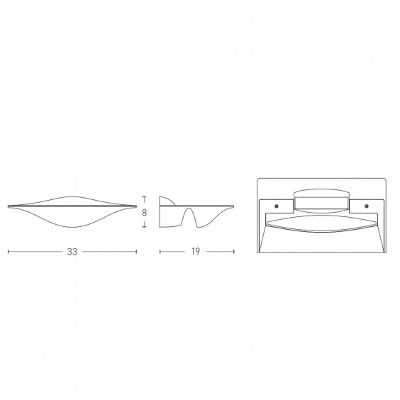 Lumen Center Hinode wall lamp - Agof Store