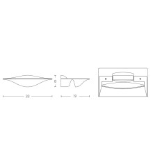 Lumen Center Hinode wall lamp - Agof Store Lumen Center Hinode wall lamp - Agof Store