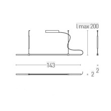 Sibylla Lampada a sospensione Lumen Center - Agof Store