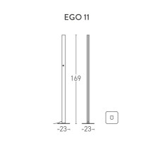 Ego Lampada da terra Lumen Center - Agof Store