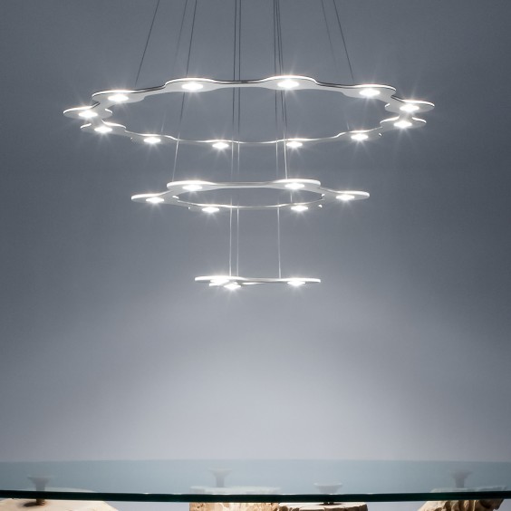 Flat Saturn Lampada a sospensione Lumen Center - Agof Store