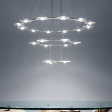 Flat Saturn Lampada a sospensione Lumen Center - Agof Store