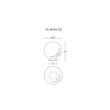 Lumen Center Iceglobe Mini Tischleuchte - Agof Store