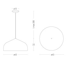 Lumen Center Odile pendant lamp - Agof Store