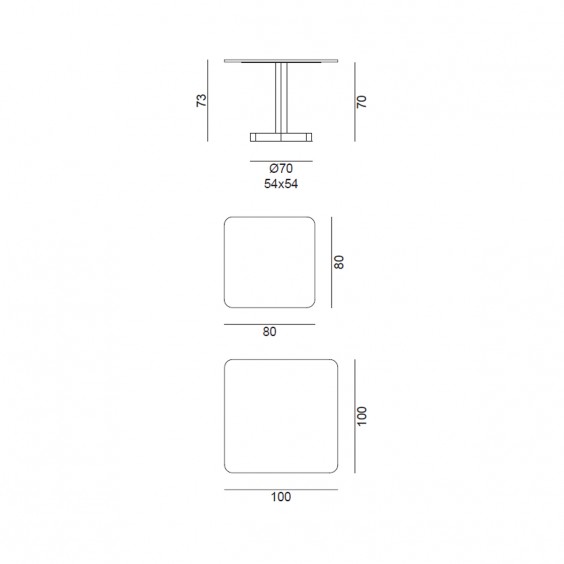 Gervasoni InOut 847 Table - Agof Store