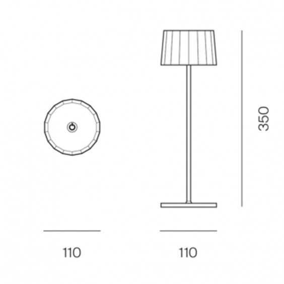 Logica Twiggy Less table lamp - Agof Store