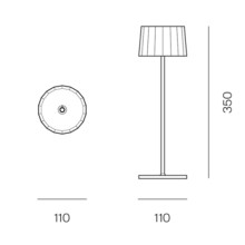 Twiggy Less Lampada da tavolo Logica - Agof Store Twiggy Less Lampada da tavolo Logica - Agof Store