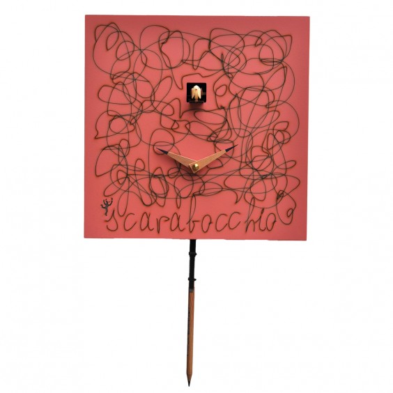 Scarabocchio orologio cucù Pirondini - Agof Store