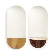 Brame specchio con ripiano Mogg - Agof Store