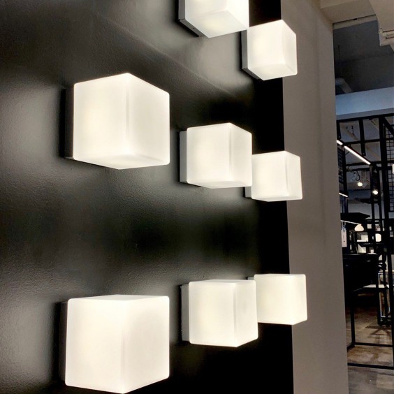 Leucos Cubi led Wand- Deckenleuchte - Agof Store