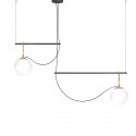 Artemide Nh S3 2arm Lampada a sospensione - Agof Store