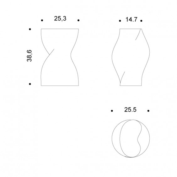 Danese Milano Guastalla Vase - Agof Store