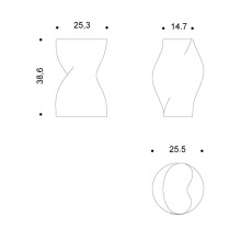 Danese Milano Guastalla Vase - Agof Store Danese Milano Guastalla Vase - Agof Store