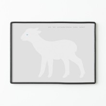 L'Agnellino 50x70 cm stampa Danese Milano - Agof Store L'Agnellino 50x70 cm stampa Danese Milano - Agof Store