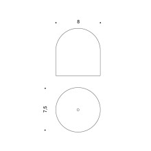 Danese Milano Medhelan Paperweight - Agof Store