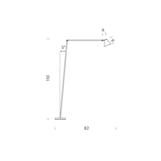 Nemo Untitled Reading Cone floor lamp - Agof Store