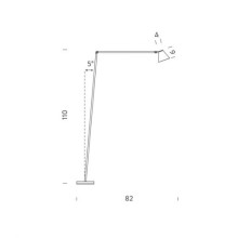 Nemo Untitled Reading Cone floor lamp - Agof Store