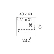 NICOLI Modus Quadro | Pot | Agof Store