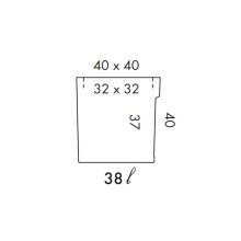 NICOLI Themis Angolare | Pot | Agof Store
