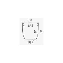 NICOLI Rhea Elegance | Blumentopf | Agof Store