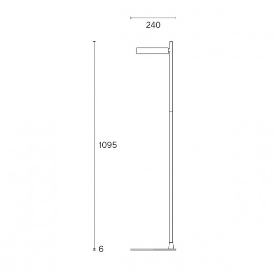 w182 Pastille f Lampada da terra Wästberg - Agof Store