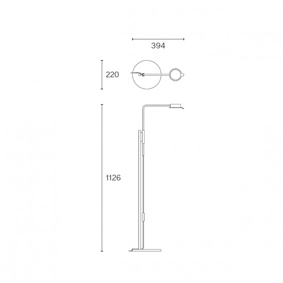 Wästberg w102 Chipperfield f floor lamp - Agof Store