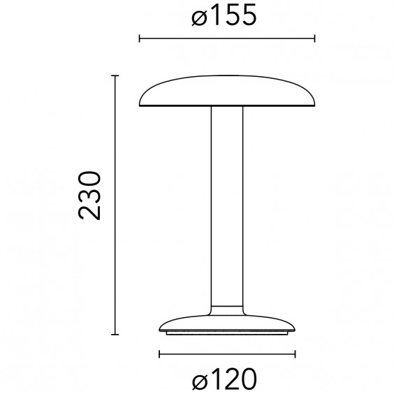 Flos Gustave lampada da tavolo - Agof Store