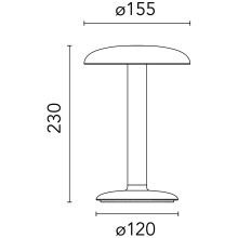 Flos Gustave portable table lamp - Agof Store