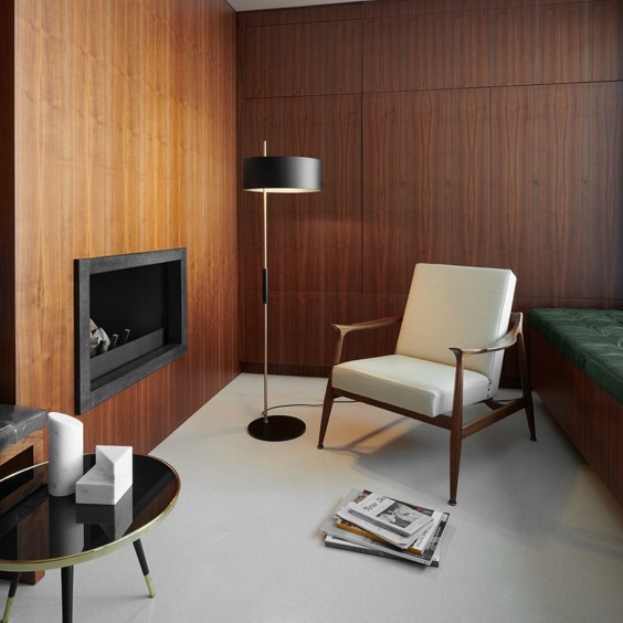 Oluce 1953 floor lamp - Agof Store