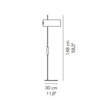 Oluce 1953 Stehleuchte - Agof Store