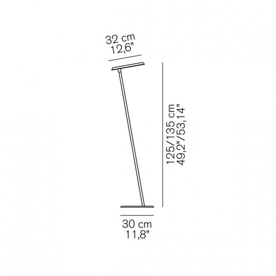 Oluce Amanita floor lamp - Agof Store