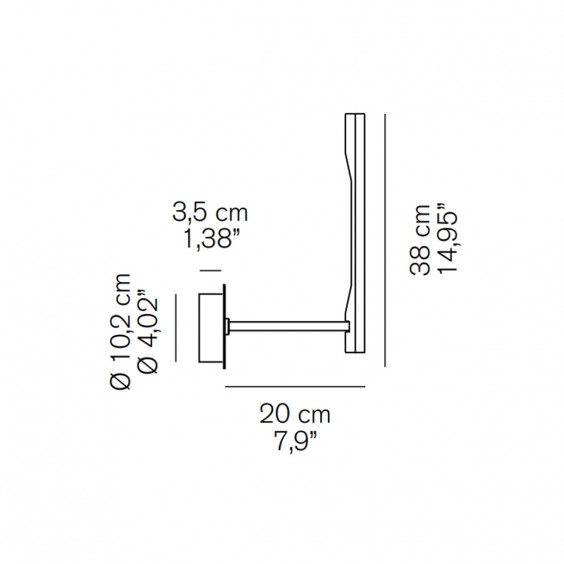 Oluce Ilo Wand- Deckenleuchte - Agof Store
