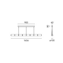 Flos Luce Orizzontale Pendelleuchte - Agof Store