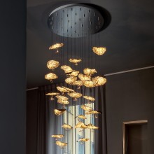 Catellani & Smith Gold Moon Chandelier Pendelleuchte - Agof Store