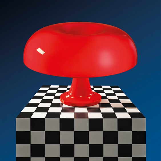 Artemide Nessino Red Special Edition Tischleuchte - Agof Store