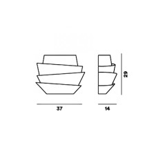 Foscarini Le Soleil wall lamp - Agof Store Foscarini Le Soleil wall lamp - Agof Store