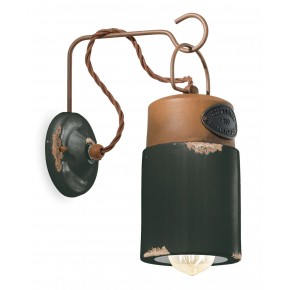 Industrial C1621 Lampada da parete Ferroluce - Agof Store