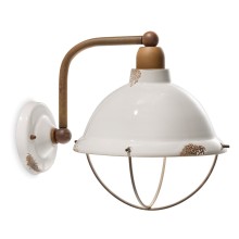Industrial C1681 Lampada da parete Ferroluce - Agof Store