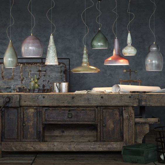 Ferroluce Vague Vintage C1410 pendant lamp - Agof Store