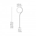 Kdln Poise floor lamp - Agof Store