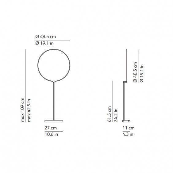 Poise Lampada da tavolo Kdln - Agof Store