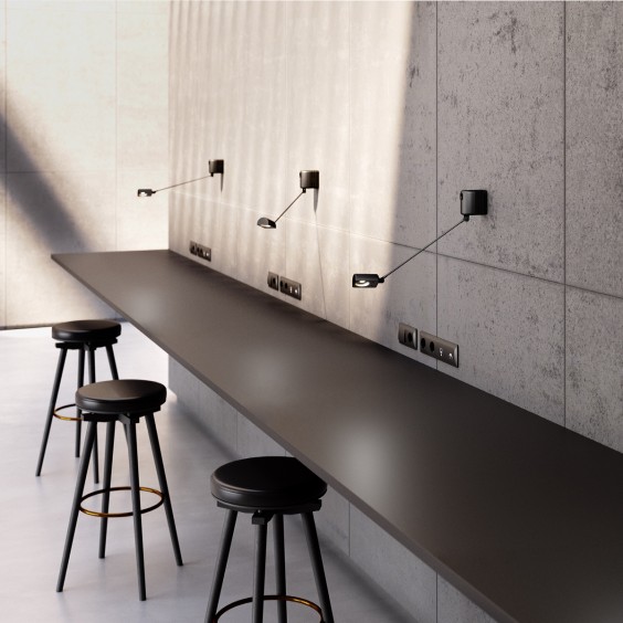 Daphine 35 Led Lampada da parete Lumina - Agof Store